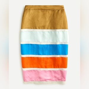 J Crew Ribbon Skirt